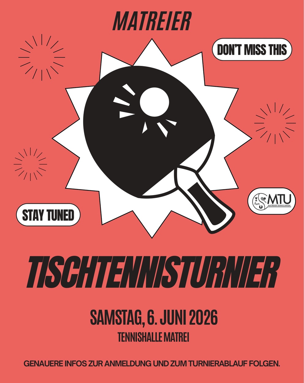 Matreier Tischtennisturnier