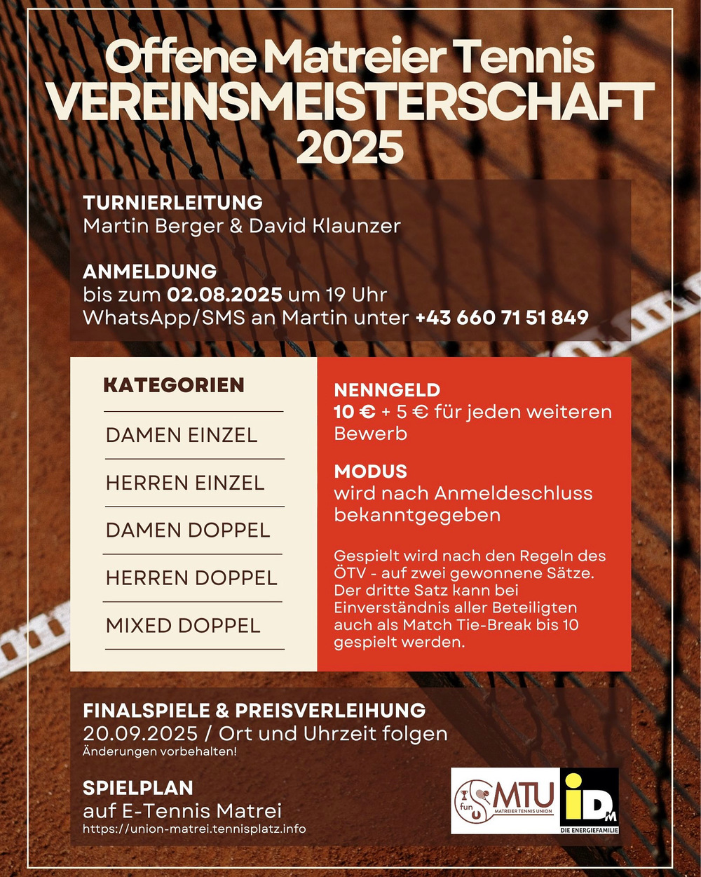 Vereinsmeisterschaft 2025