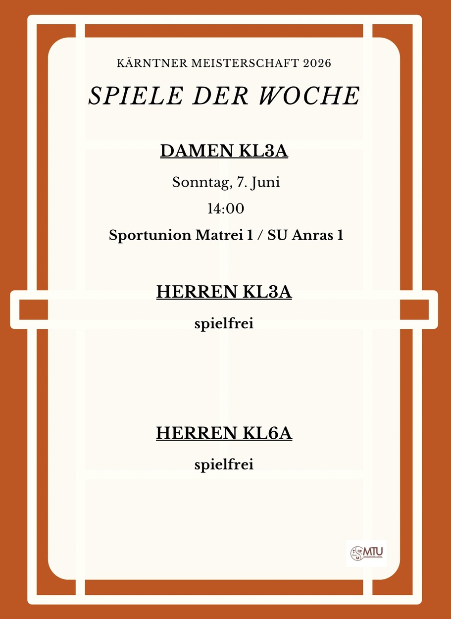 Spiele der Woche
