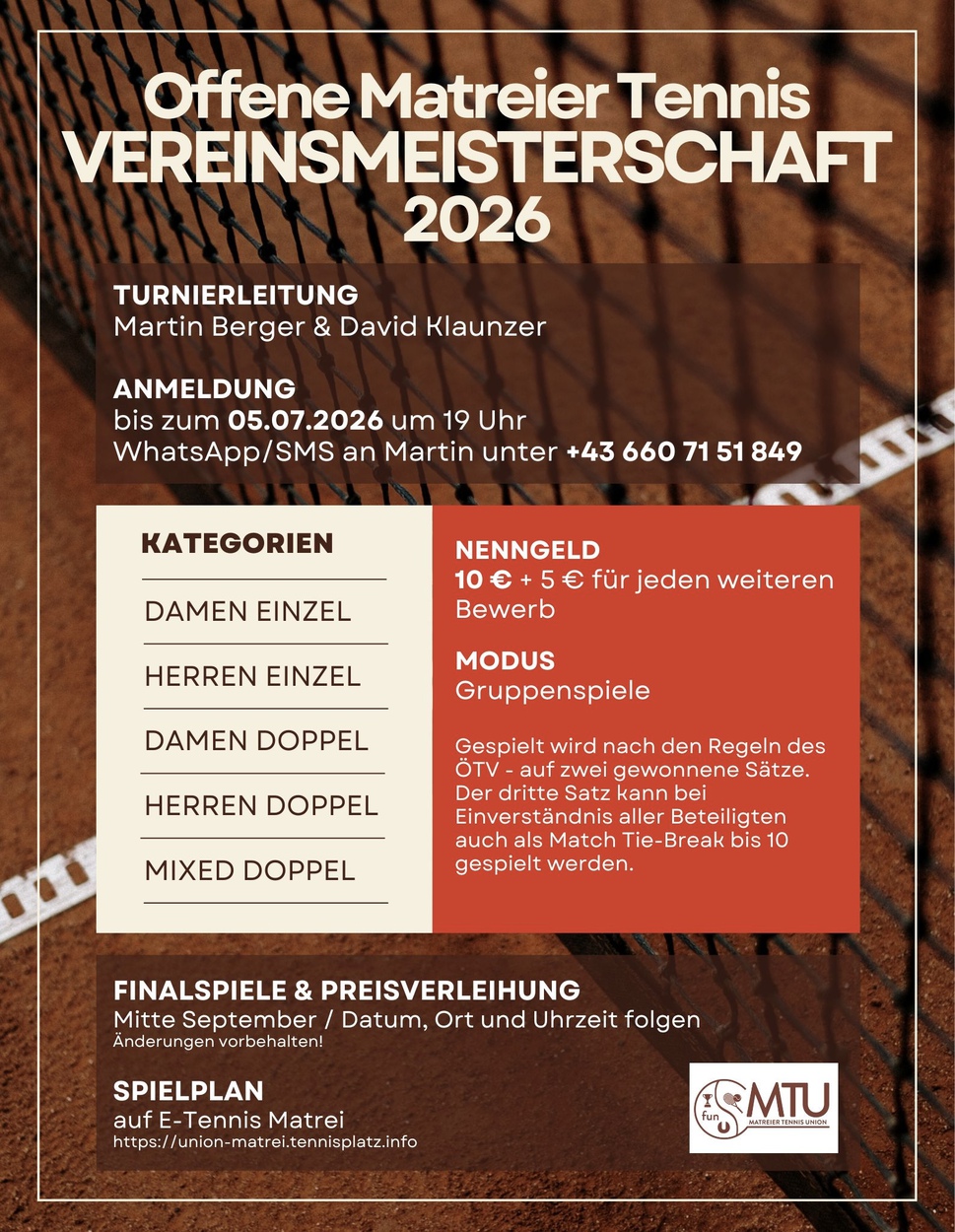 Vereinsmeisterschaft